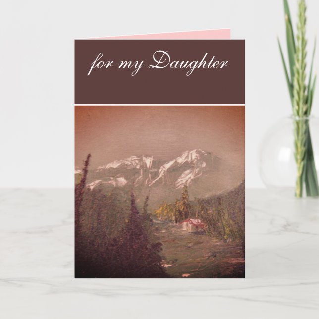 Daughter birthday Card (Front)