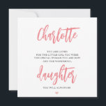 Daughter Birthday Card Poem<br><div class="desc">Embark on a poetic journey with our Daughter's Birthday Card Poem. Experience emotional elegance and turn every moment into a cherished memory. Express your love with verses that celebrate the remarkable person your daughter has become.</div>