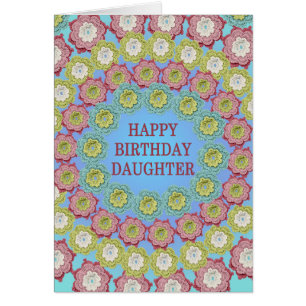 Daughter Birthday Crochet Flowers