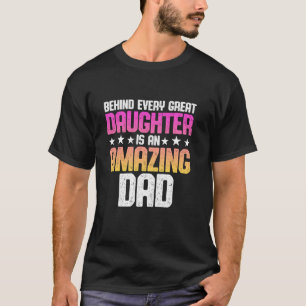 Daughter Bond heartfelt message Dad Mum Love Men W T-Shirt