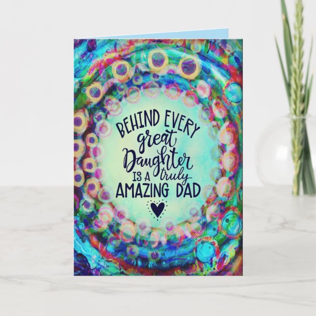 “Daughter Dad!” Inspirivity Card (Front)
