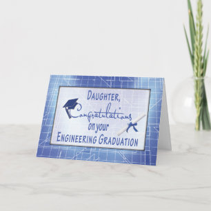 Daughter, Engineering Graduation Congratulations, Card