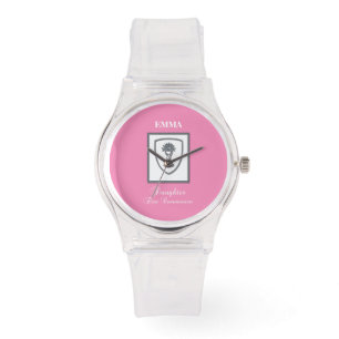 Daughter, First Communion Silver Chalice Watch