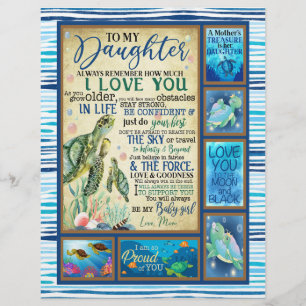 Daughter Gift   Letter To My Daughter From Mum Custom Letterhead