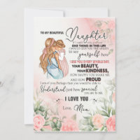 Daughter Gift | Letter To My Daughter From Mum