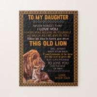 Daughter Gifts | Letter To My Daughter From Dad