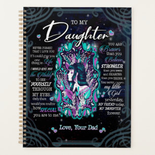 Daughter Gifts Letter To My Daughter From Dad Planner