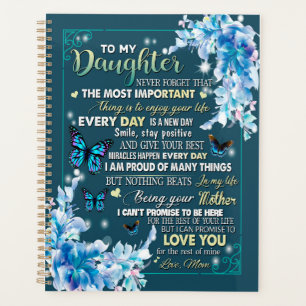 Daughter Gifts Letter To My Daughter From Dad Planner