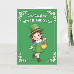 Daughter Happy St Patricks Day Card