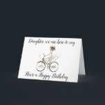 ***DAUGHTER*** HAVE AN ENJOYABLE BIRTHDAY!!!! CARD<br><div class="desc">FOR ***YOUR DAUGHTER***... ... . SAYING... ..****HAVE CAKE AND ENJOY YOUR RIDE AND YOUR BIRTHDAY! THIS DARLING GAL IS ON SO "MANY' PRODUCTS RIGHT HERE AT THIS STORE SUCH AS CLOCK,  TUMBLER,  T-SHIRT,  PILLOW AND ON AND ON... .HAVE FUN AND THANKS FOR STOPPING BY ONE OF MY 8 STORES!!!</div>