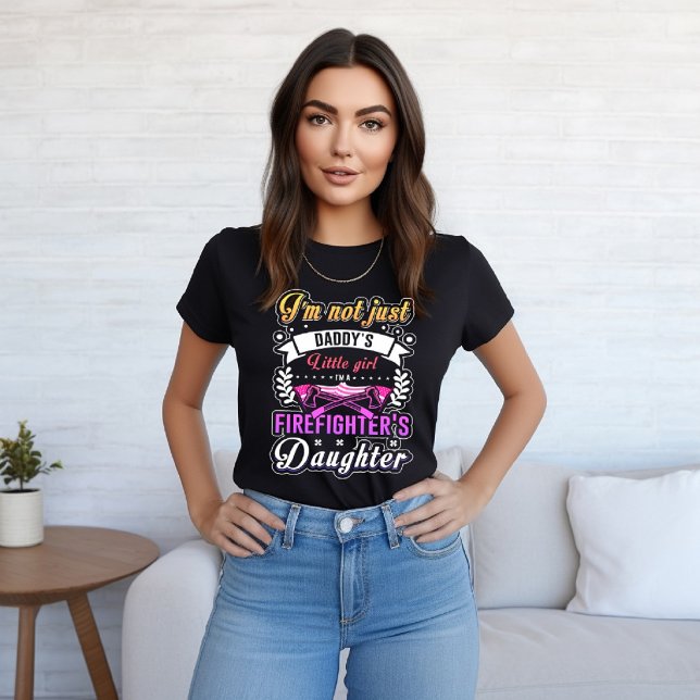 Daughter honours dad's firefighter's legacy Tri-Blend shirt (Creator Uploaded)