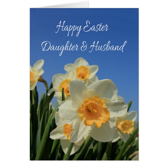 Daughter & Husband   Happy Easter (Front)