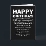 daughter in law birthday card<br><div class="desc">daughter in law greeting cards,  funny daughter in law greeting cards,  funny birthday greeting cards,  daughter in law birthday greeting cards</div>