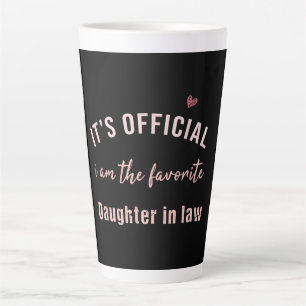 Daughter In Law Birthday Christmas  From Mor Latte Mug