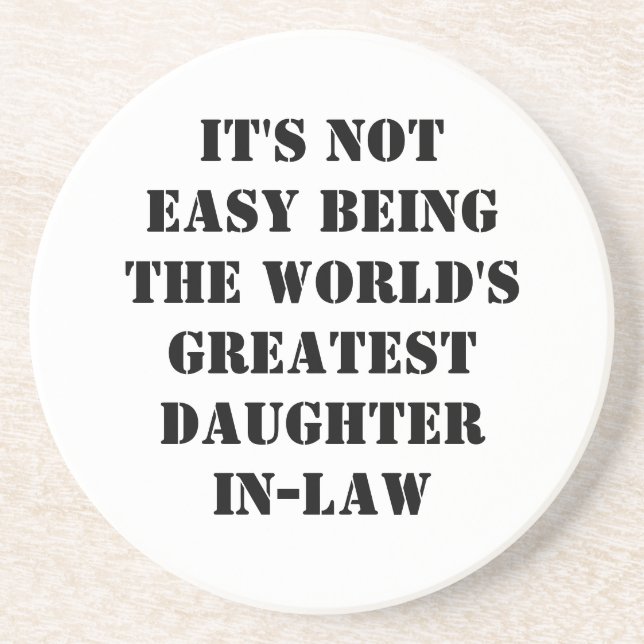 Daughter-In-Law Coaster (Front)