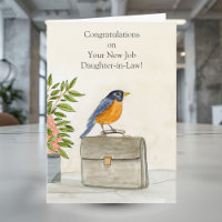 Daughter-in- Law Congratulations New Job Robin