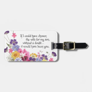 Daughter-in-Law gift Luggage Tag