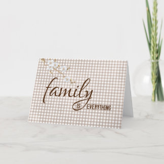 Daughter In Law Gingham Birthday Card