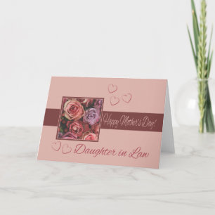 Daughter in Law   Happy Mother's Day rose card
