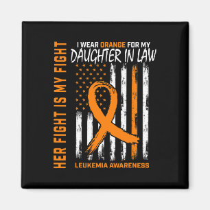 Daughter In Law Leukaemia Cancer Awareness America Magnet