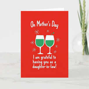 Daughter In Law Love Mothers Day Card