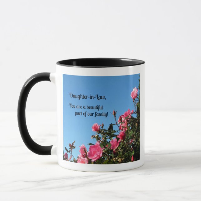 Daughter-in-Law, you are a beautiful part of ... Mug (Left)