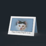 Daughter-in-law's Birthday Card with Cat<br><div class="desc">This lovely cat was photographed on Cedar Key,  Florida.  He makes a terrific cover for a birthday greeting.</div>
