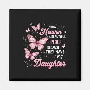 Daughter Is My Guardian Angel In Heaven Memorial D Magnet
