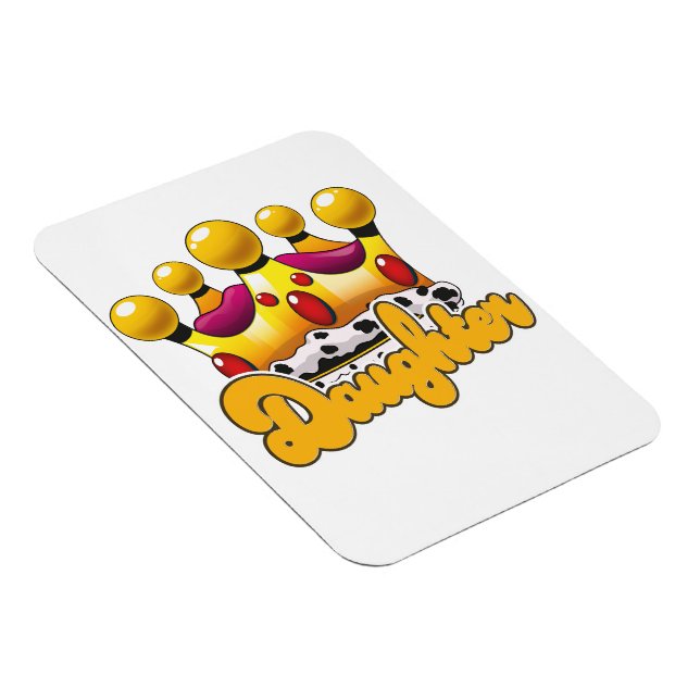 Daughter Kings crown Magnet (Right Side)