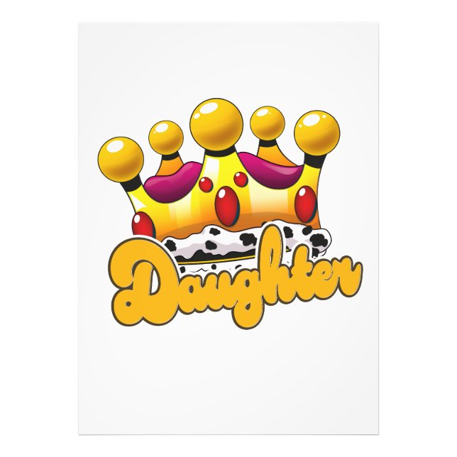 Daughter Kings crown Photo Print (Front)