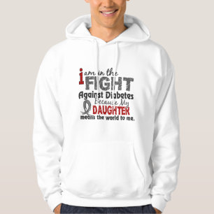 Daughter Means World To Me Diabetes Hoodie