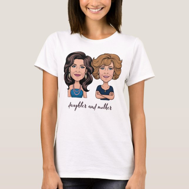 Daughter Mother T-shirt (Front)