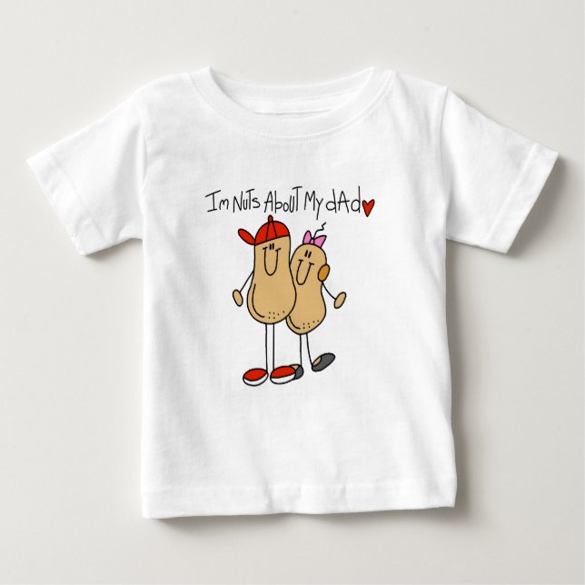 Daughter - Nuts About My Dad T-shirts and Gifts (Front)