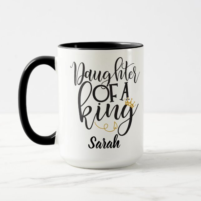 Daughter of a King  Mug (Left)