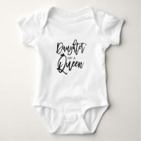 Daughter of a QUEEN Modern Script Trendy Custom