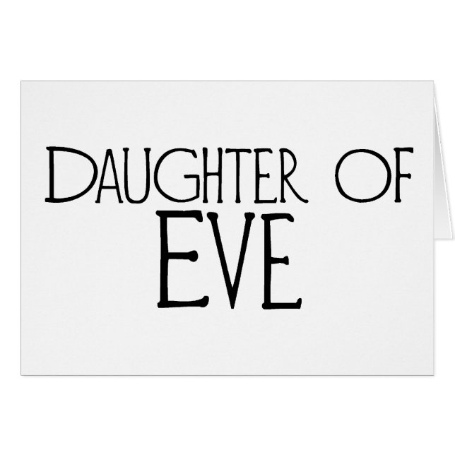 Daughter of Eve (Front Horizontal)