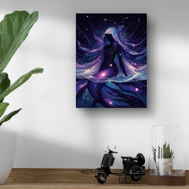 Daughter of the Cosmos Canvas Print (Creator Uploaded)
