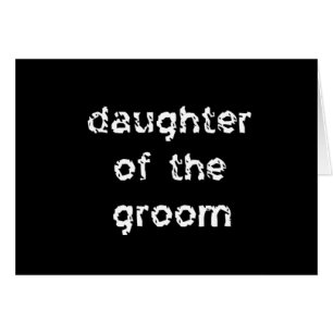 Daughter of the Groom