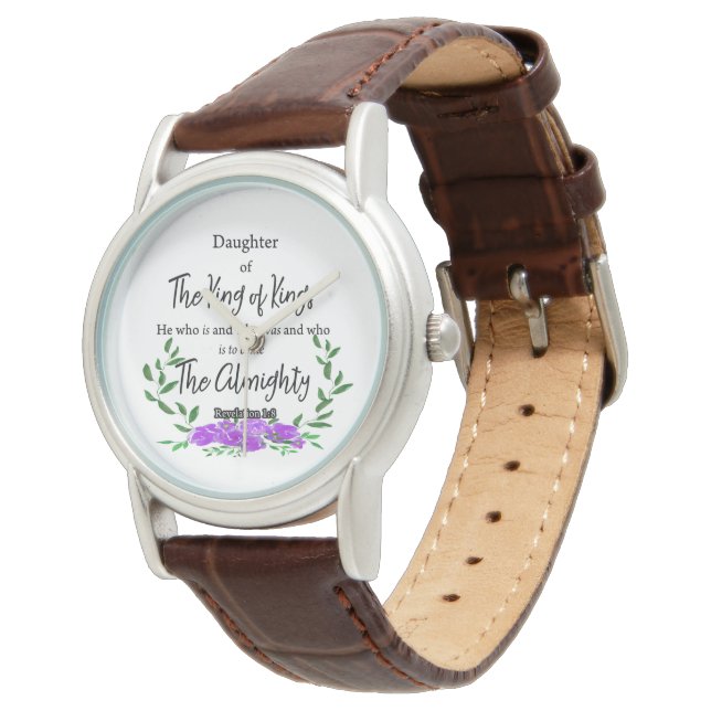 Daughter of the King eWatch Watch (Angled)