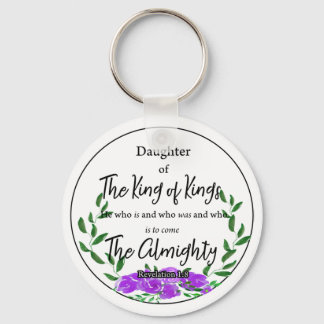Daughter of the KING Key Ring