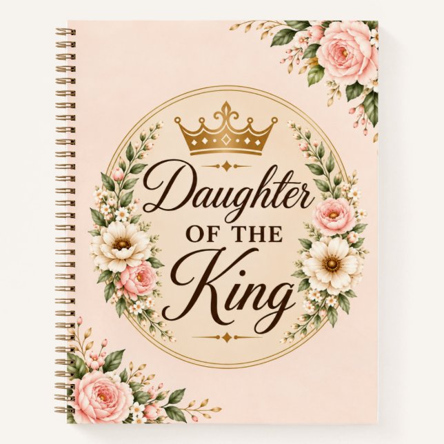 Daughter of the King  Notebook (Front)