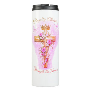 Daughter of the King-Royalty in Christ Thermal Tumbler