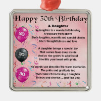 Daughter Poem 30th Birthday