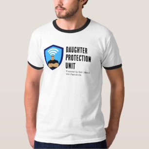 daughter protection unit blue T-Shirt
