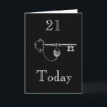 DAUGHTER/SON 21ST BIRTHDAY CARD<br><div class="desc">CAN BE CUSTOMISED.</div>