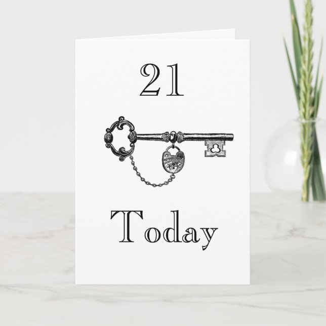 DAUGHTER/SON 21st BIRTHDAY CARD (Front)