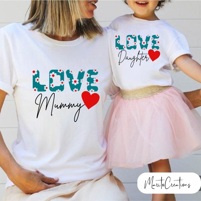 Daughter T-shirt to celebrate Mother's Day (Creator Uploaded)