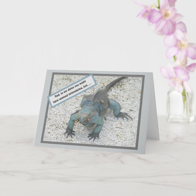 DAUGHTER TO FATHER ON FATHER'S DAY CARD (Orchid)