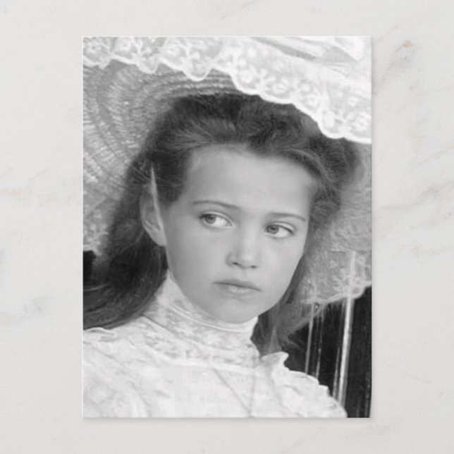Daughter tsar of Russia, Grand Duchess Maria Postcard (Front)