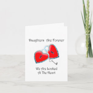Daughters Are Forever Poem Card